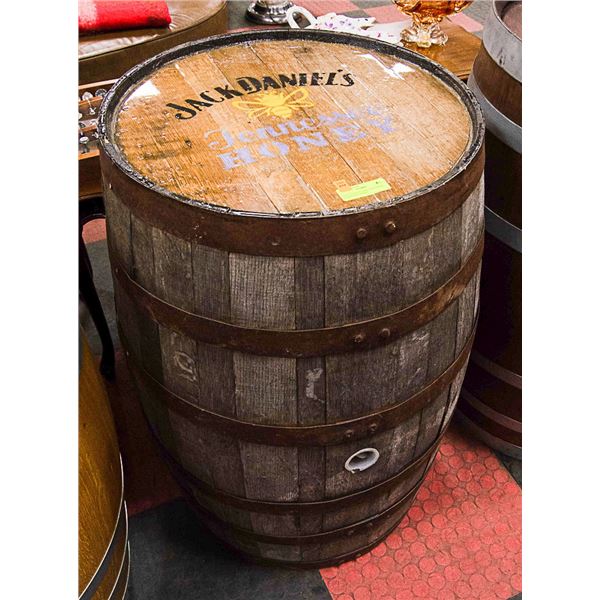 JACK DANIELS LOGO TOP BARREL TENNESSEE HONEY