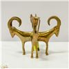 Image 1 : BRASS ORYX CANDLE HOLDER