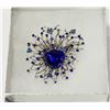 Image 1 : FIREWORKS BURST RHINESTONE BROOCH