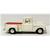 Image 1 : DIE CAST VEHICLE - 1955 CHEVY PICKUP (WHITE)