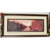 Image 1 : AUTUMN SCENCE FRAMED PICTURE