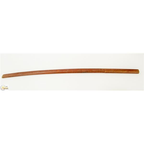 SIGNED JAPANESE SAMURAI PRACTICE SWORD