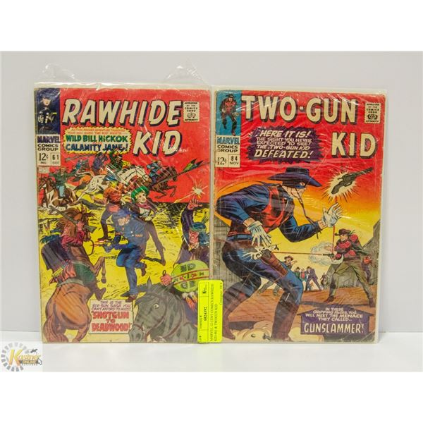MARVEL 12 CENT COMICS RAWHIDE KID #61 & TWOGUN KID