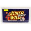 Image 1 : SLOT MACHINE ART GLASS JOKERS WILD