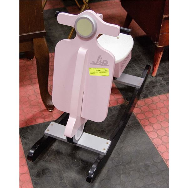 MOTORCYCYCLE WOOD ROCKER FOR KIDS