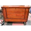 Image 1 : TALL VINTAGE CEDER CHEST, COMES WITH KEY