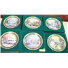 Image 1 : SET OF 6 THOMAS KINKADE COLLECTOR PLATES WITH COAS