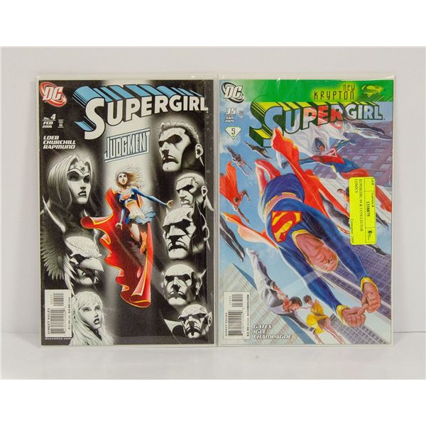 SUPERGIRL #4 & 5 COLLECTOR COMICS