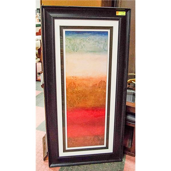 SHOWHOME BLACK FRAMED PICTURE