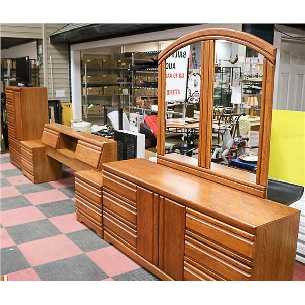 PALLISER 6 PIECE BEDROOM SET