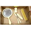 Image 1 : FRENCH IVORY DRESSER VANITY SET