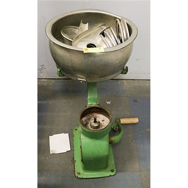 VINTAGE CREAM SEPARATOR MECHANISM