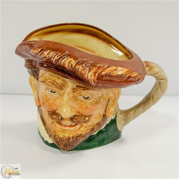 LRG ROYAL DOULTON DRAKE SIR FRANCIS TOBY MUG