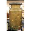 Image 1 : ANTIQUE BRASS CREAM CAN