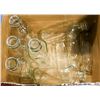 Image 1 : BOX OF GLASS MILK BOTTLES