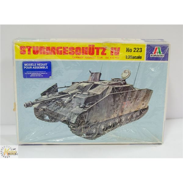 ITALERI 1:35 SCALE NO 223 STURMGESCHUTZ IV GERMAN
