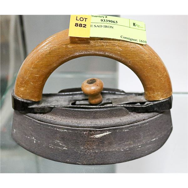 ANTIQUE SAD IRON