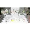 Image 1 : WINE GLASSES (HAND PAINTED)
