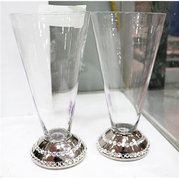 WINE GLASSES (CRYSTAL INLAY)