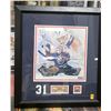 Image 1 : GRANT FUHR HALL OF FAME INDUCTEE FRAMED PRINT