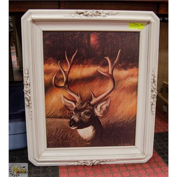 "MY DEER" SIGNED CRYSTAL SKELLEY SIGNED LOWER