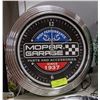 Image 1 : MOPAR GARAGE NEON CLOCK TESTING WORKING