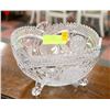 Image 1 : CRYSTAL FOOTED FRUIT BOWL