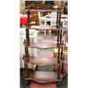 Image 1 : VINTAGE 5 TIER SHELF 58" HIGH
