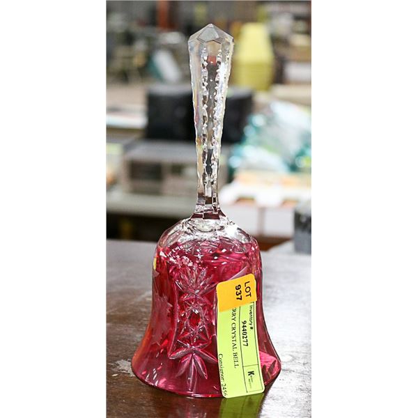 CRANBERRY CRYSTAL BELL