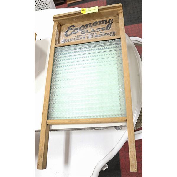 ECONOMY GLASS WASHBOARD