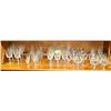 Image 1 : OVER 40 PINWHEEL CRYSTAL GLASSES