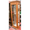Image 1 : OAK CURIO CABINET