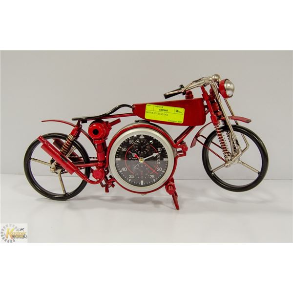 MOTOR CYCLE CLOCK