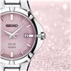 Image 1 : NEW SEIKO SOLAR PINK DIAL WATCH MSRP $285