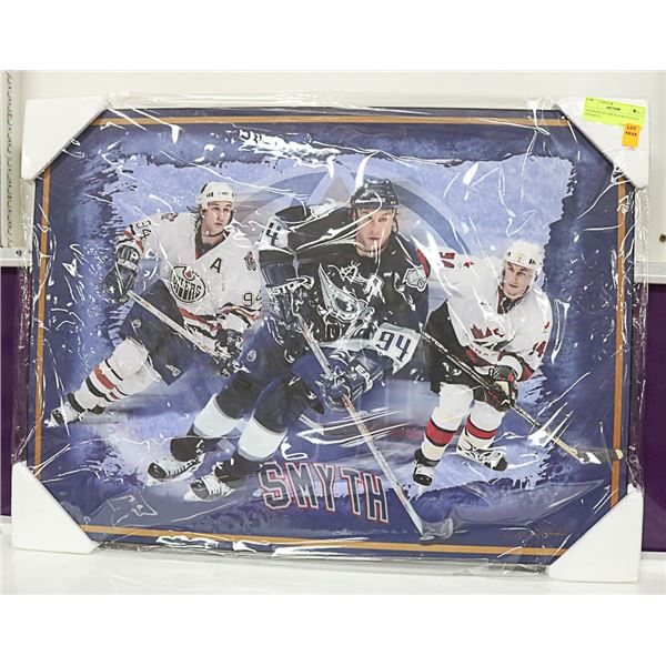 OILERS RYAN SMITH # 94 *SIGNED (FRAMED)