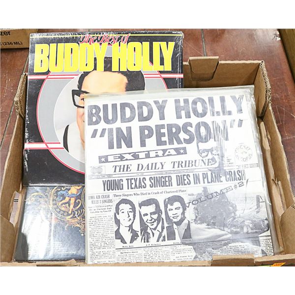 4 BUDDY HOLLY LPS
