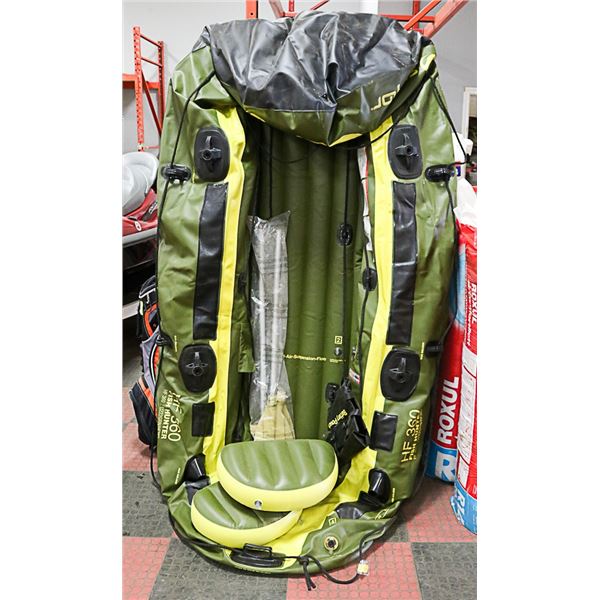SEVYLOR HF-360 FISH HUNTER 3 MAN INFLATABLE KAYAK