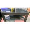 Image 1 : GLASS TOP TELEVISION STAND