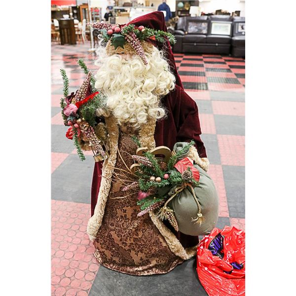 2 1/2 FOOT TALL SANTA - RED