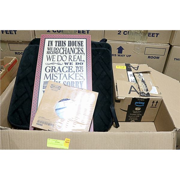 LOT OF HOUSEHOLD ITEMS