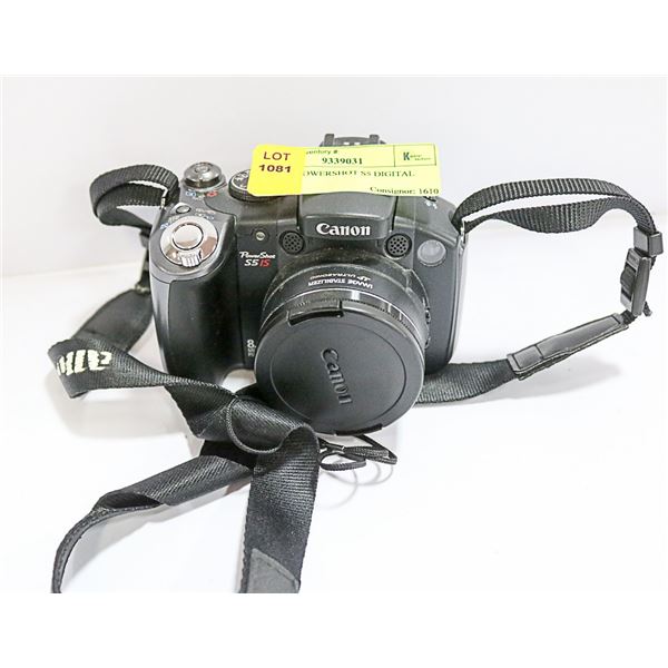 CANON POWERSHOT S5 DIGITAL CAMERA