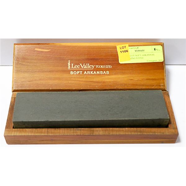 LEE VALLEY SOFT ARKANSAS SHARPENING STONE