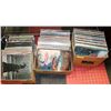 Image 1 : ESTATE BOX OF OVER 150 VINTAGE VINYL RECORDS