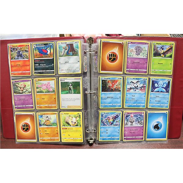 180 POKEMON COLLECTOR CARDS IN BINDER, NEW