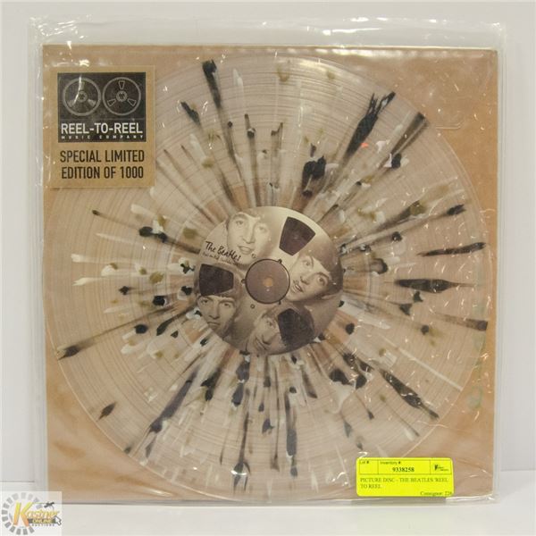 PICTURE DISC - THE BEATLES 'REEL TO REEL