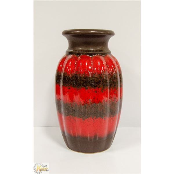 MID CENTURY SCHEURICH CERAMIC VASE 292-28