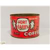 Image 1 : FORT GARRY COFFEE TIN. RARE FIRST NATION / INUIT