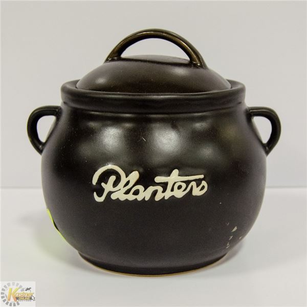 PLANTERS PEANUT LIDEED JAR. ESTATE