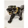 Image 2 : MID CENTURY 18" PANTHER /W RHINESTONE EYES. JAPAN