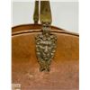 Image 2 : ANTIQUE FRENCH FOOTED COPPER LOG HOLDER /W LION